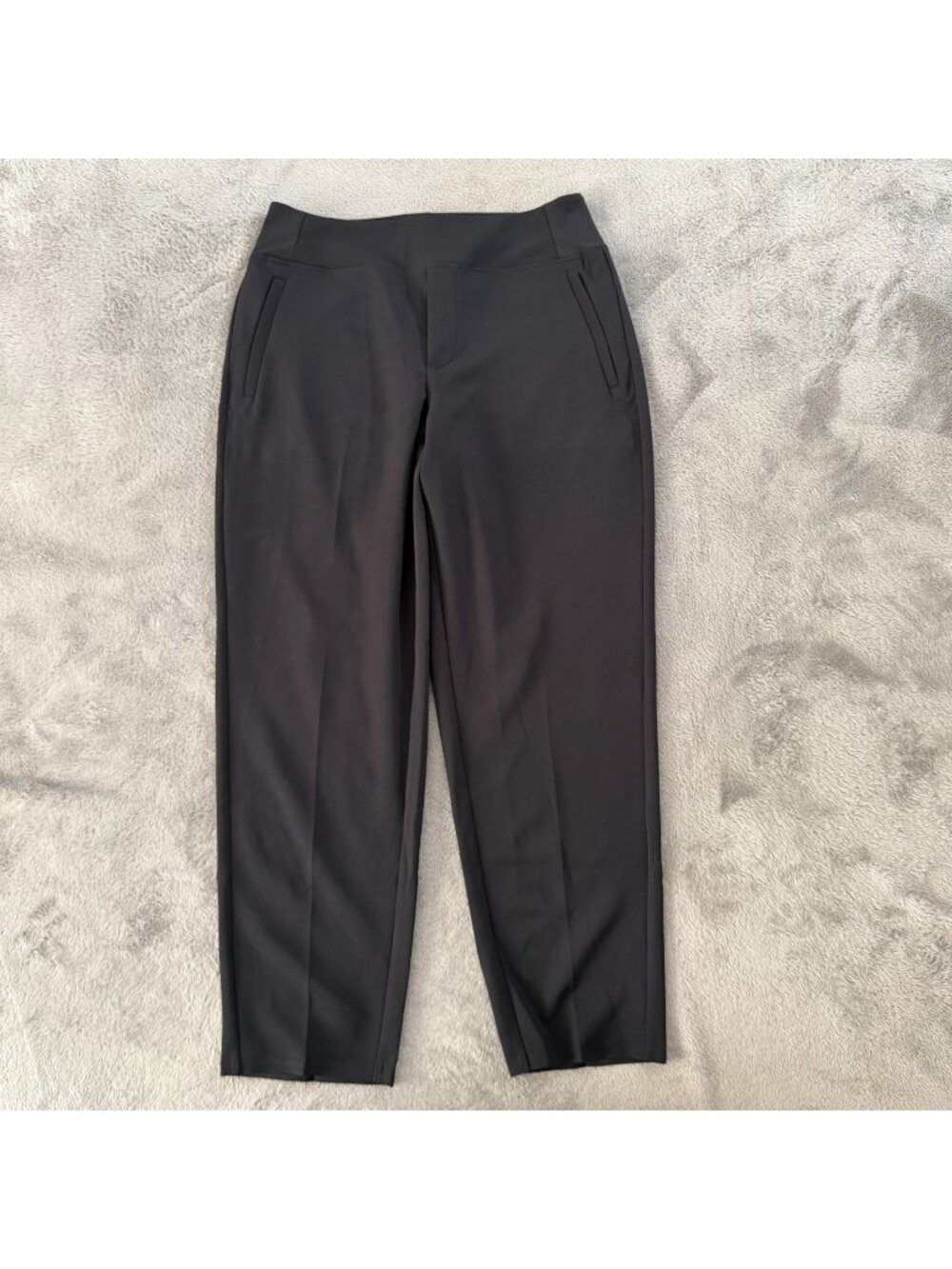 Athleta Black Endless High Rise Pull On Pants Womens size 8
